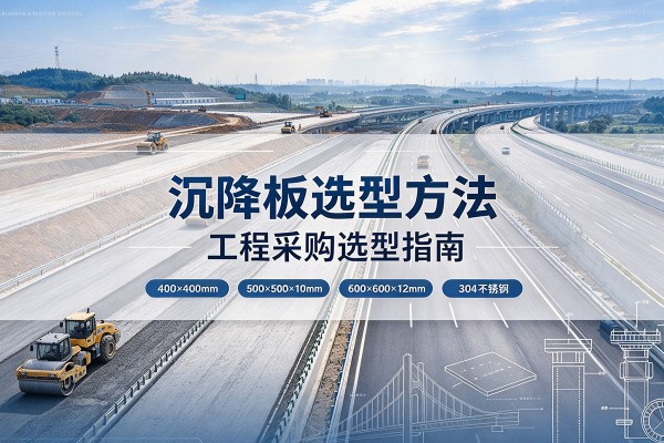 泰和沉降板选择方法