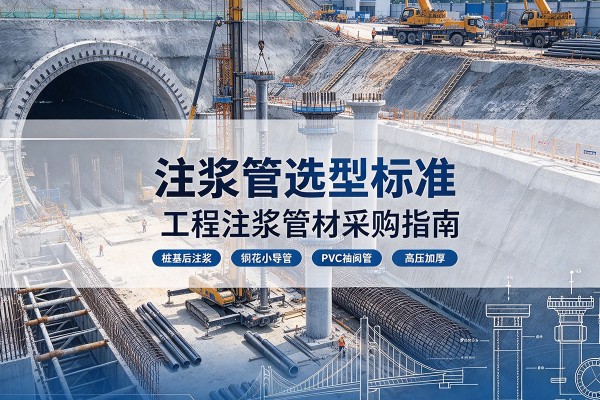 泰和注浆管选型标准